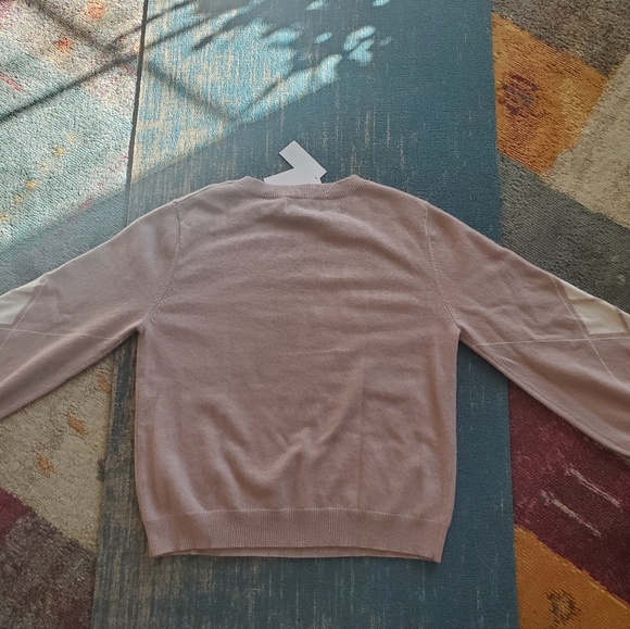 Magaschoni Cashmere Argyle Sweater - Picture 4 of 5